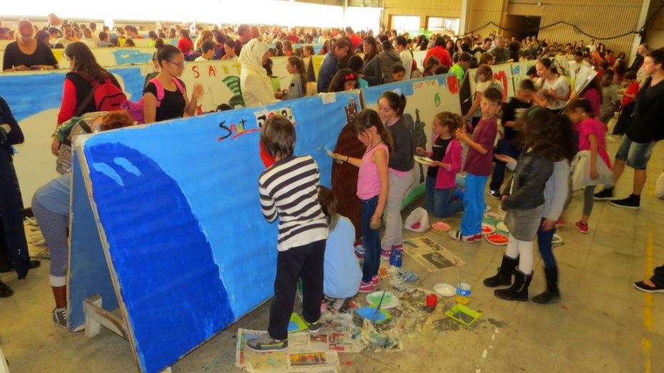 Blanes. Prop de 800 escolars participen en el 29Ã¨ Concurs de Murals de